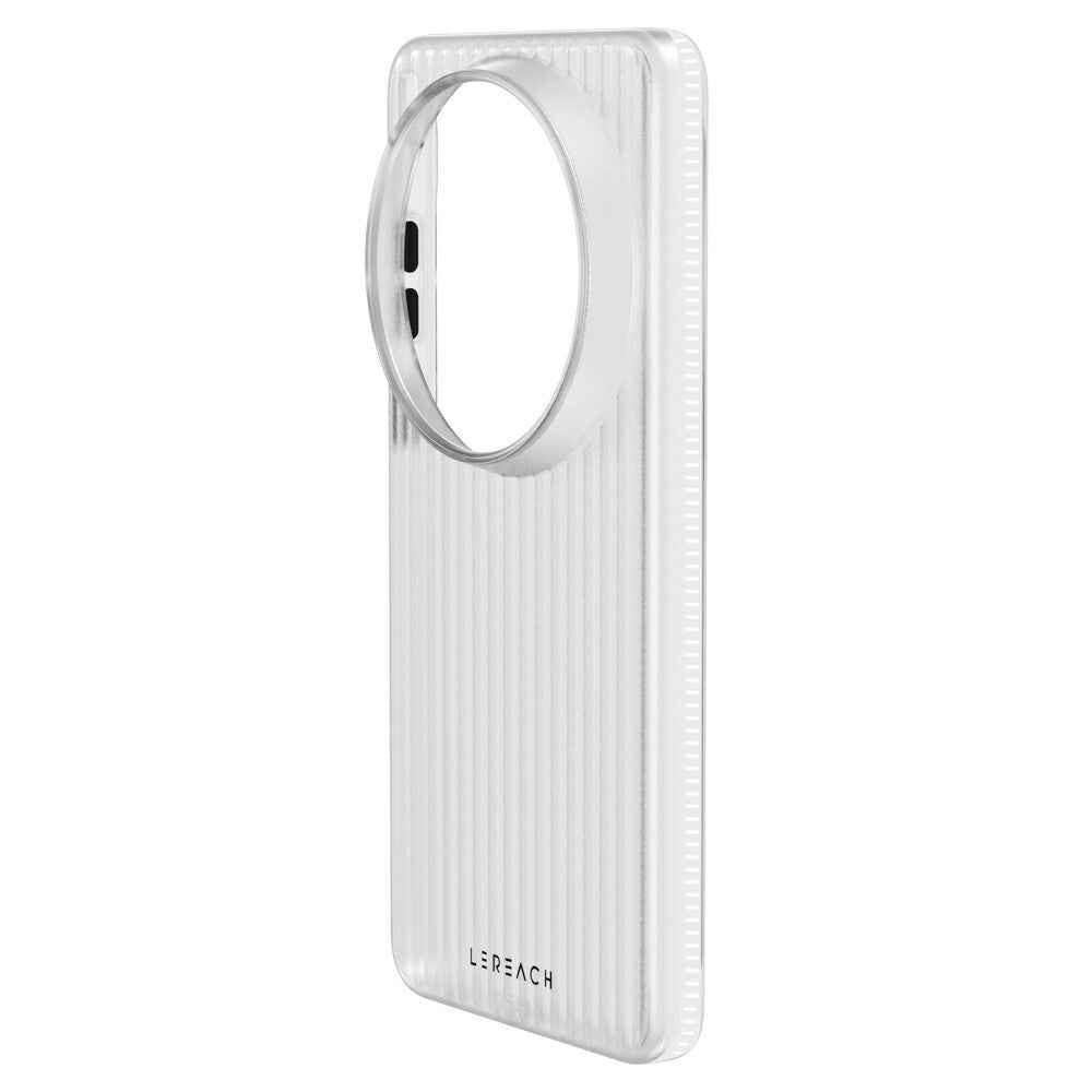 LEREACH TOC Series for vivo X300 Ultra 5G Case Flowing Grid PC Phone Cover - White