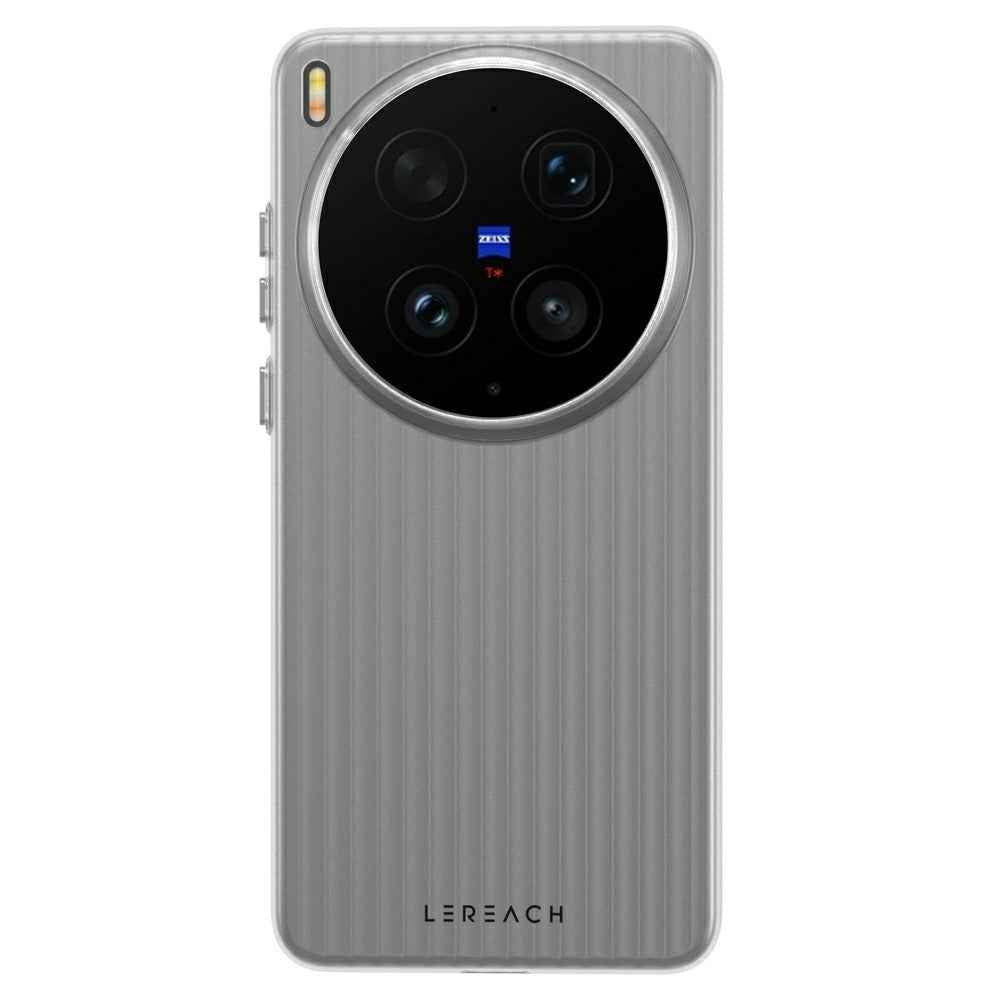 LEREACH TOC Series for vivo X300 Ultra 5G Case Flowing Grid PC Phone Cover - Orange