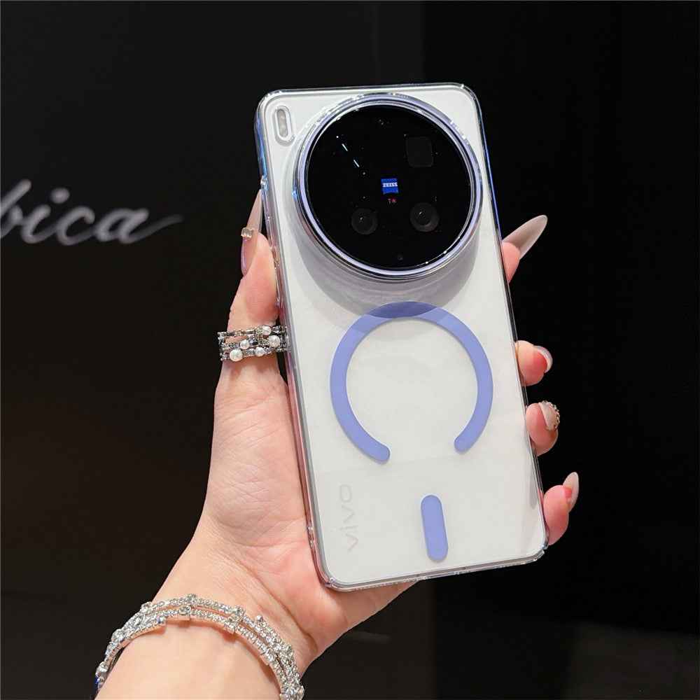 For vivo X300 Ultra 5G Magnetic Case Protective TPU + PC Phone Cover - Sapphire