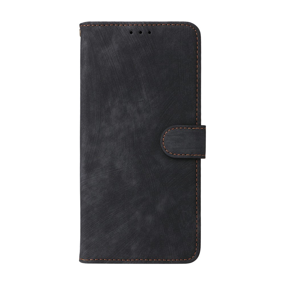 For vivo X300 FE 5G / S50 Pro mini 5G Wallet RFID Blocking PU Leather Phone Cover Stand with Strap - Black