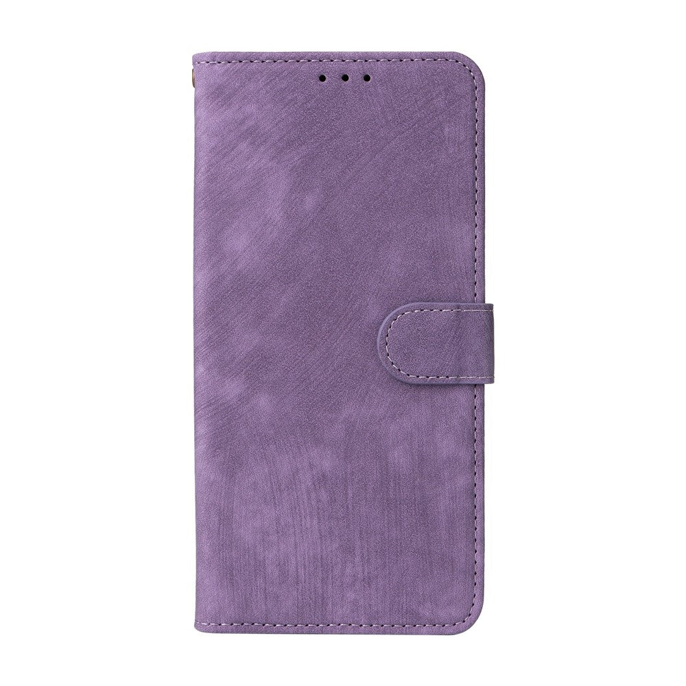 For vivo X300 FE 5G / S50 Pro mini 5G Wallet RFID Blocking PU Leather Phone Cover Stand with Strap - Purple