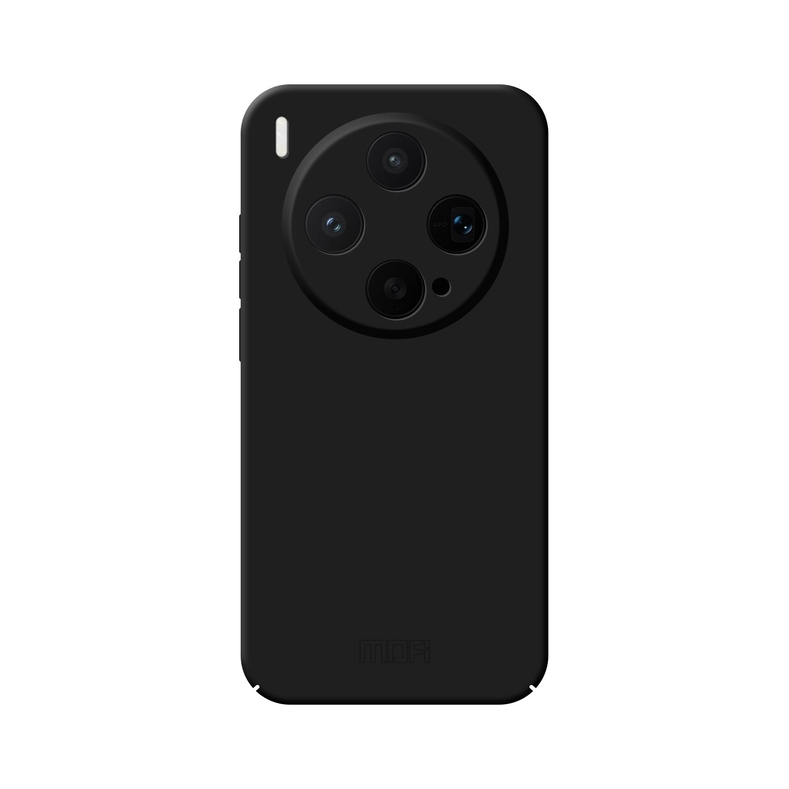 Mofi for vivo X300s 5G MOFI JK Qin Series Phone Case Skin-Touch Matte Anti-fingerprint Back Cover - Black