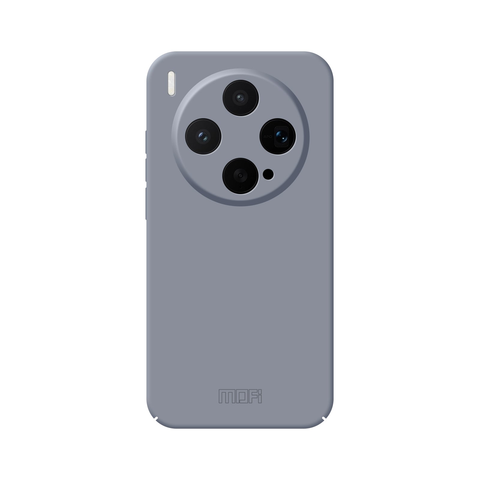 Mofi for vivo X300s 5G MOFI JK Qin Series Phone Case Skin-Touch Matte Anti-fingerprint Back Cover - Gray