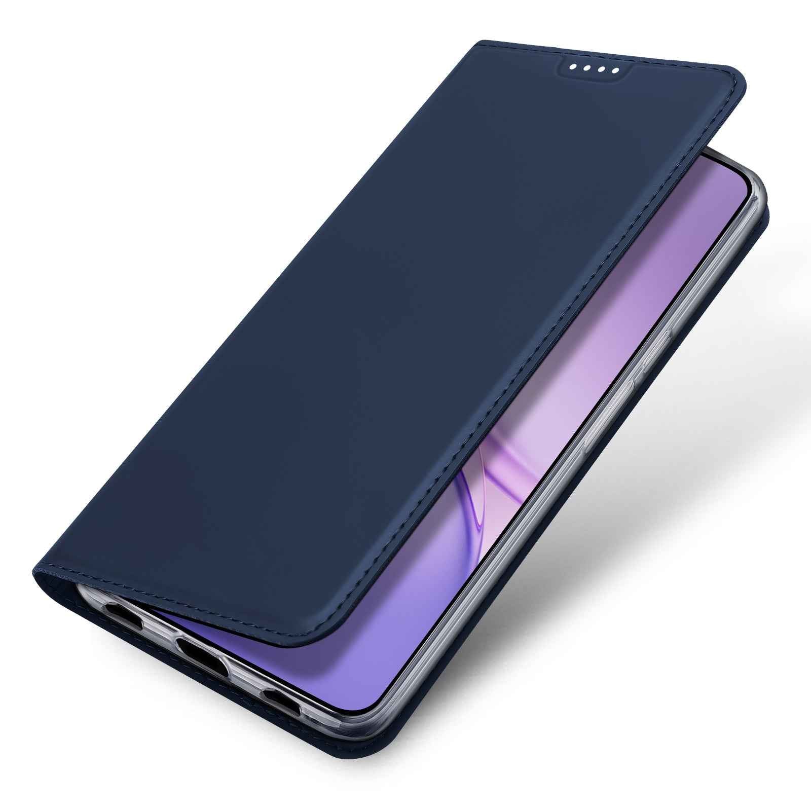Dux Ducis for vivo S50 Pro mini 5G / vivo X300 FE 5G Case DUX DUCIS Skin Pro Series Leather Stand Cover Card Holder - Blue