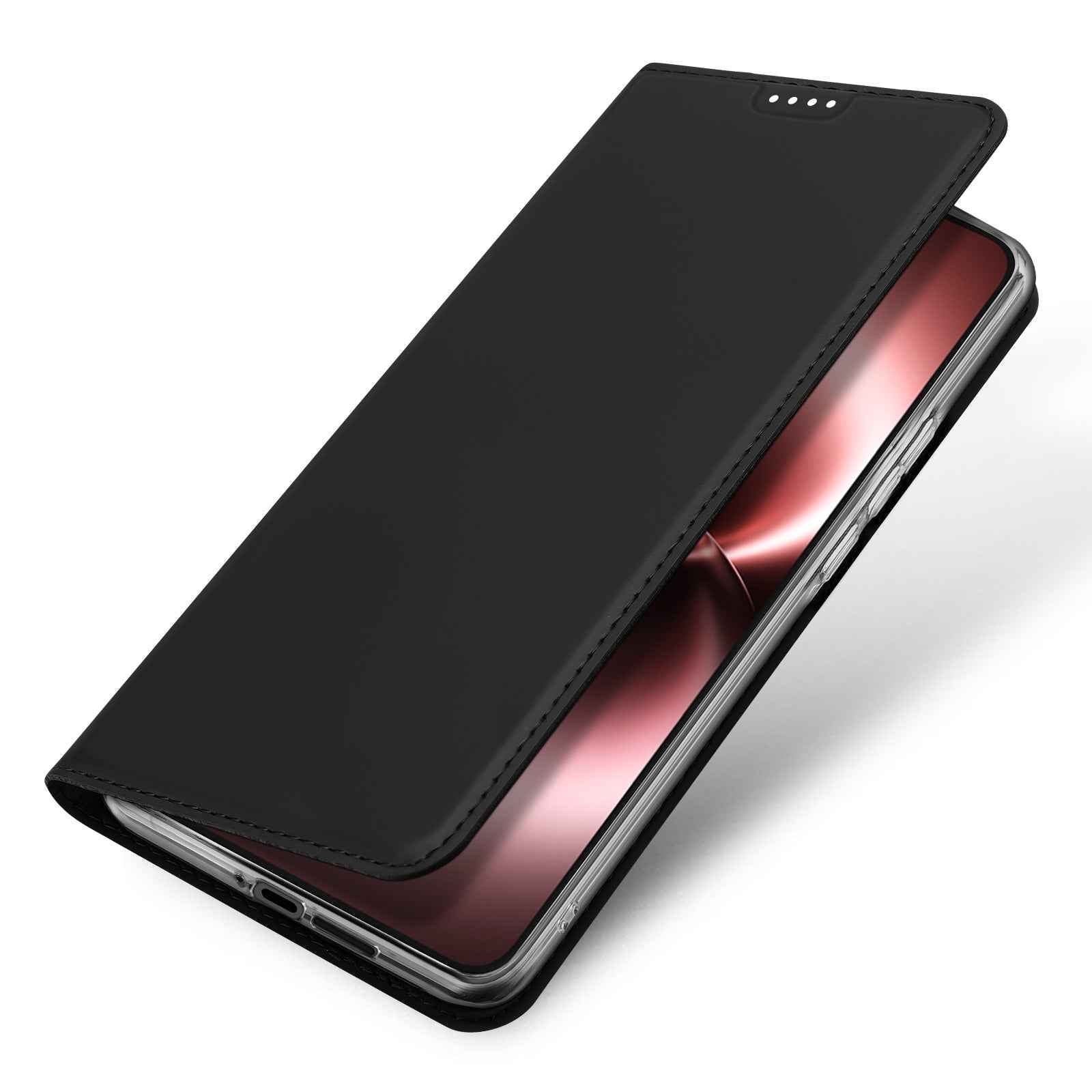Dux Ducis for vivo X300 Ultra 5G Case DUX DUCIS Skin Pro Series Leather Stand Cover Card Holder - Black