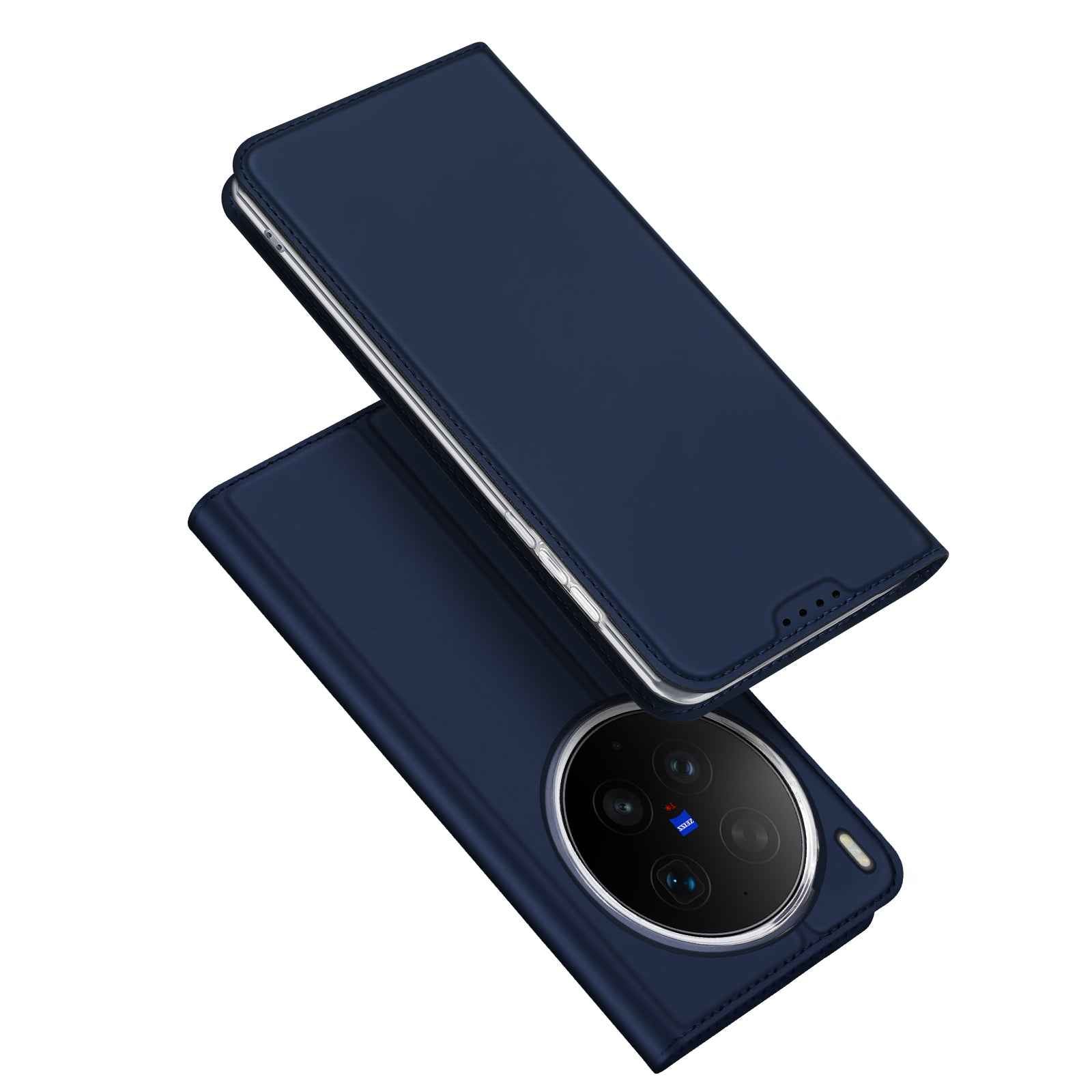 Dux Ducis for vivo X300 Ultra 5G Case DUX DUCIS Skin Pro Series Leather Stand Cover Card Holder - Blue