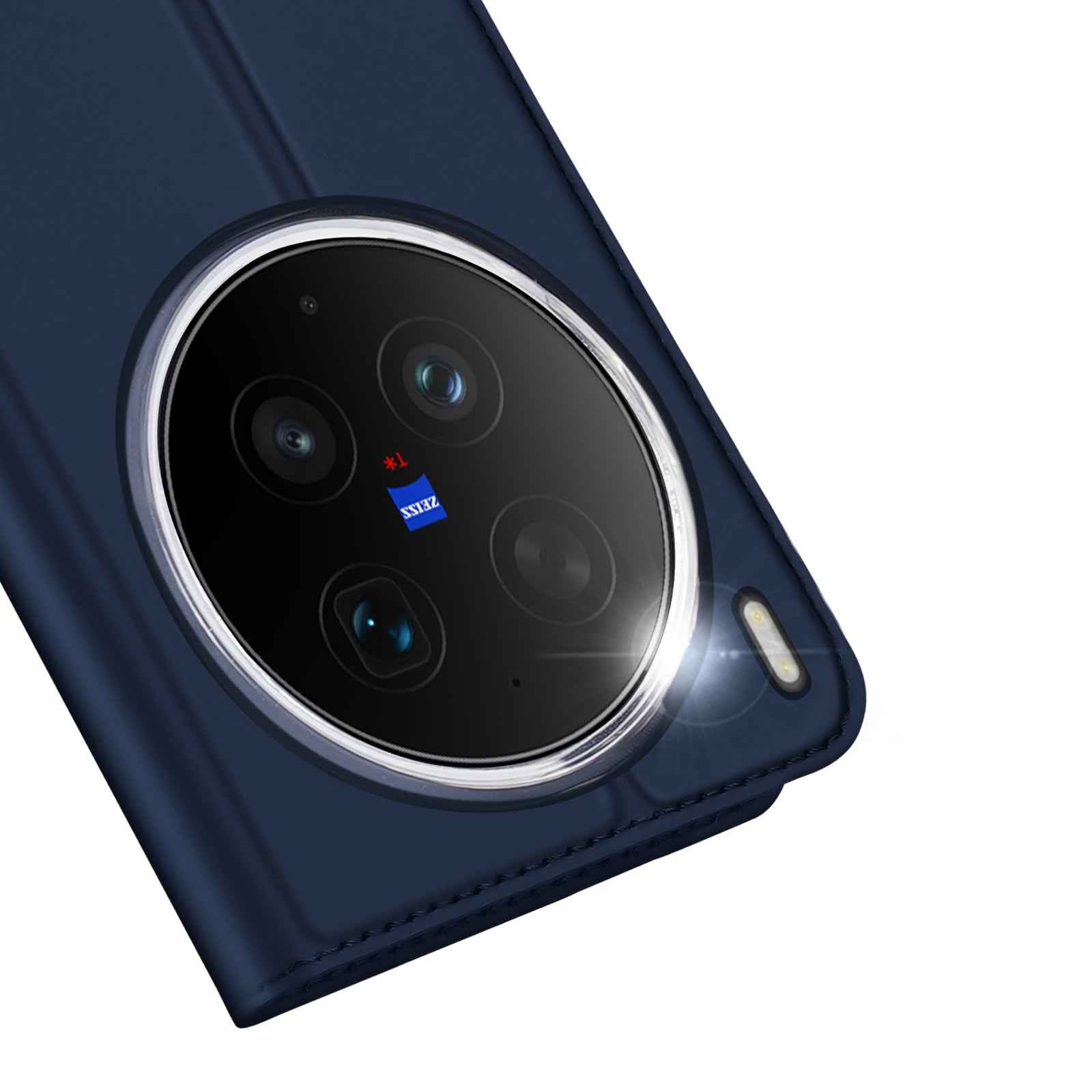 Dux Ducis for vivo X300 Ultra 5G Case DUX DUCIS Skin Pro Series Leather Stand Cover Card Holder - Blue