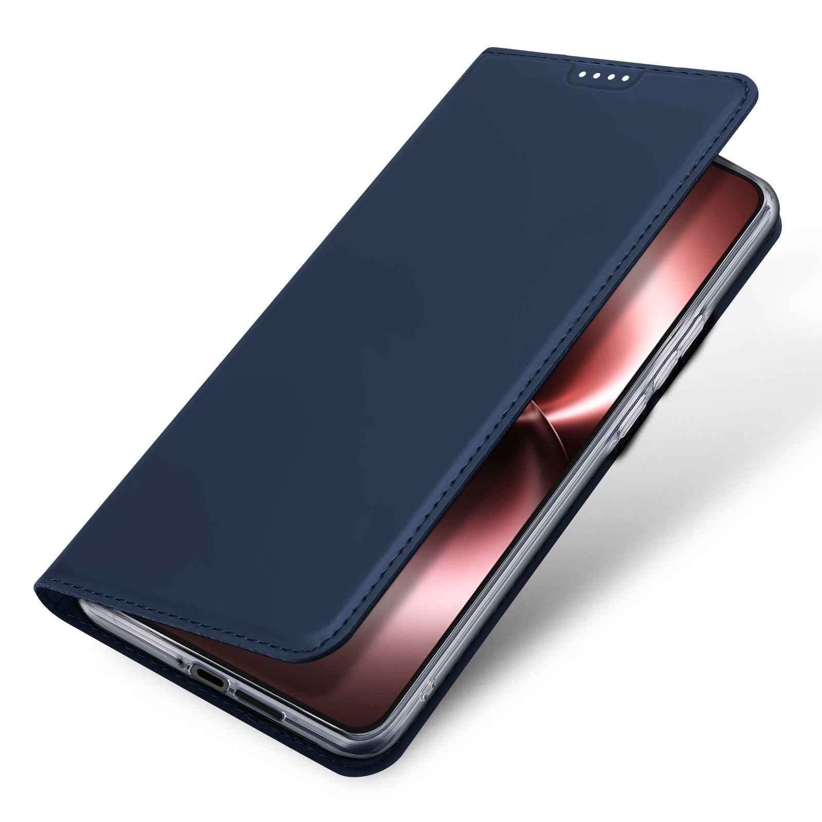 Dux Ducis for vivo X300 Ultra 5G Case DUX DUCIS Skin Pro Series Leather Stand Cover Card Holder - Blue