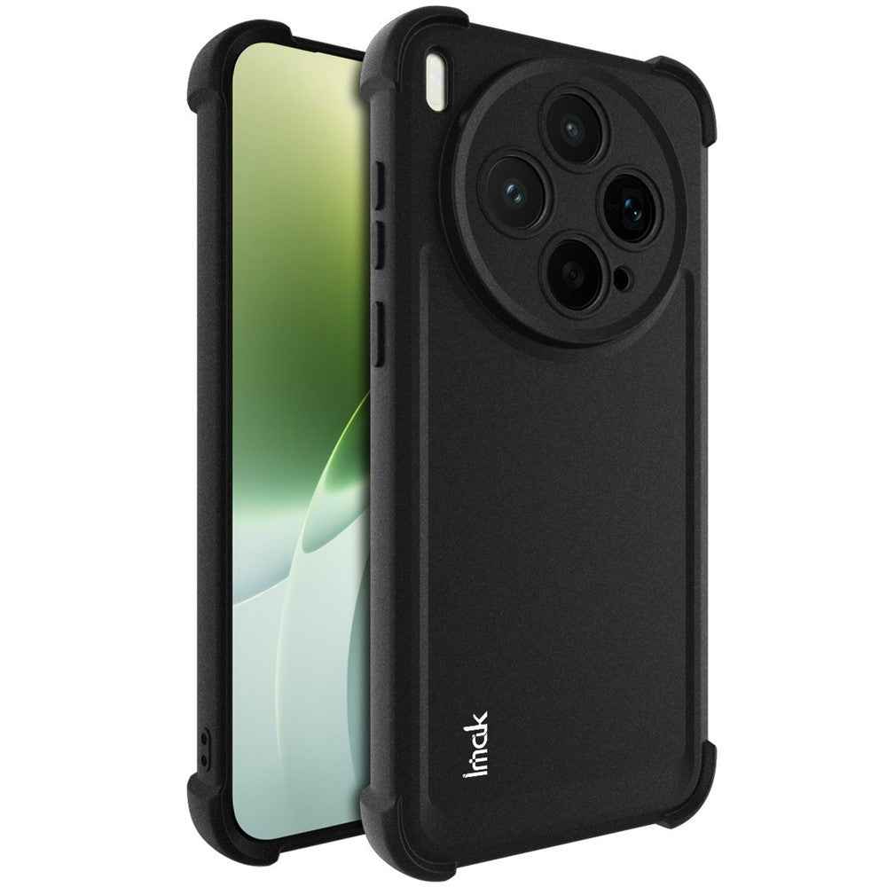IMAK For vivo X300s 5G Case TPU Phone Cover Airbag Shockproof Protection - Matte Black