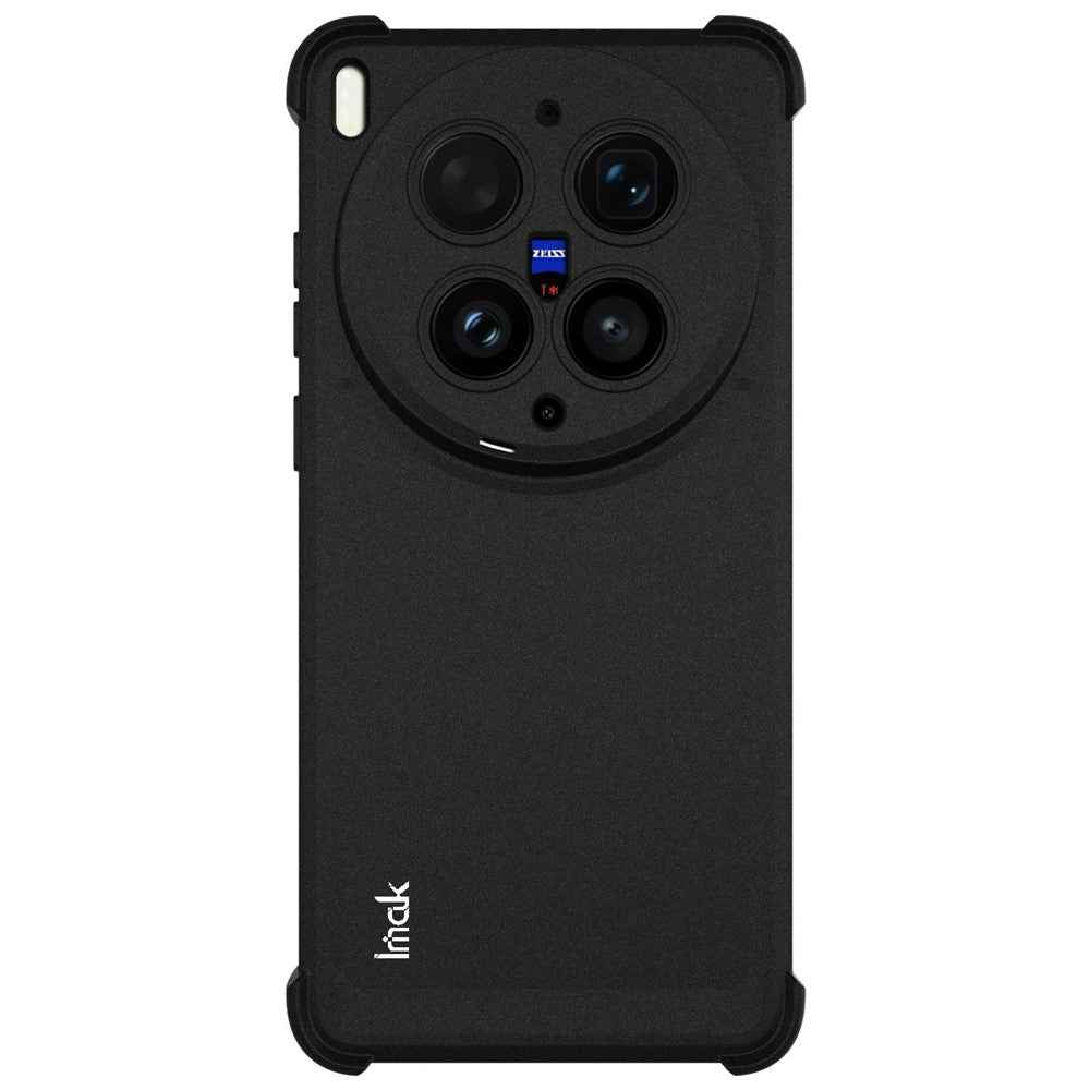 IMAK For vivo X300 Ultra 5G Case TPU Phone Cover Airbag Shockproof Protection - Matte Black