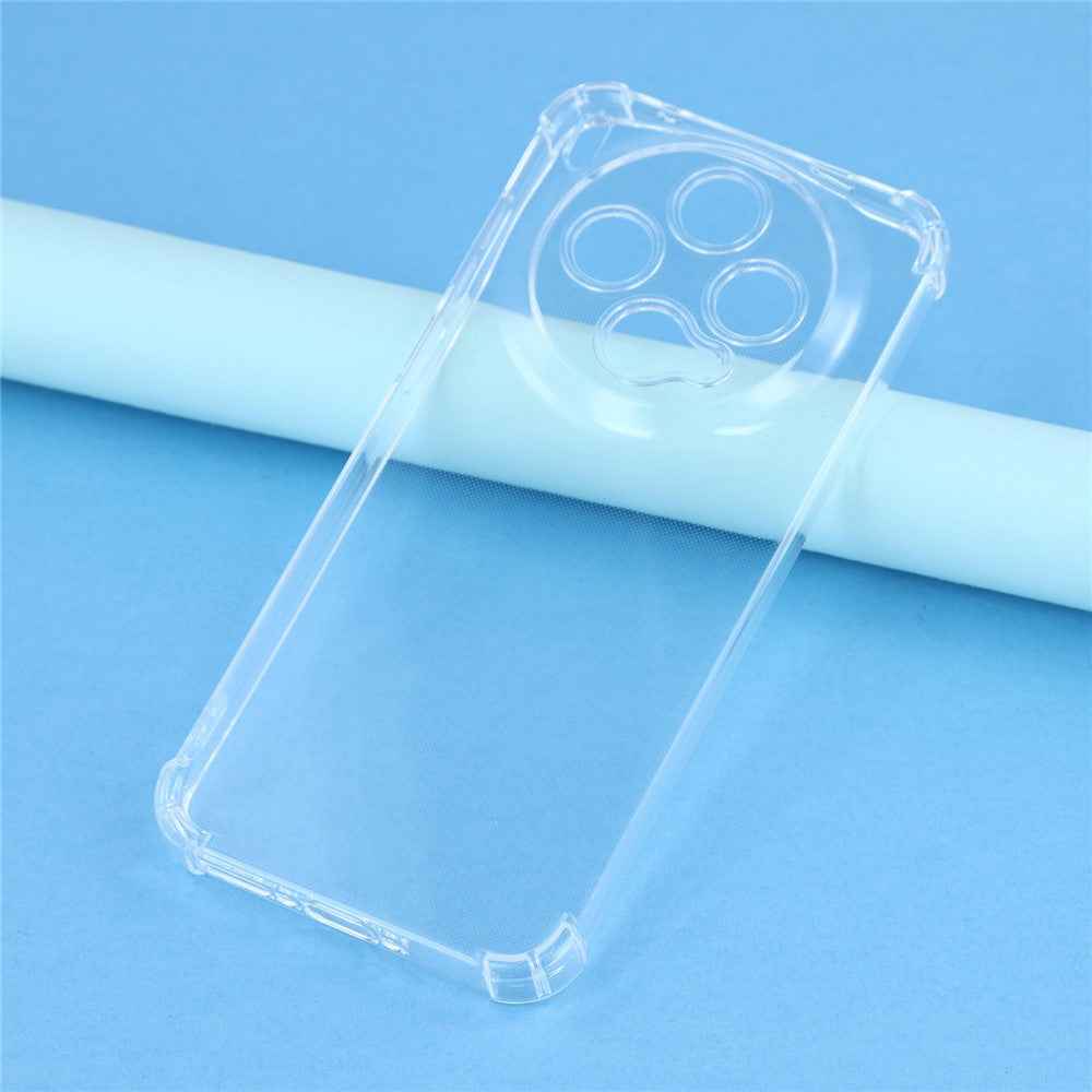 For vivo X300s 5G TPU Case Reinforced Corners Drop-proof Phone Cover - Transparent