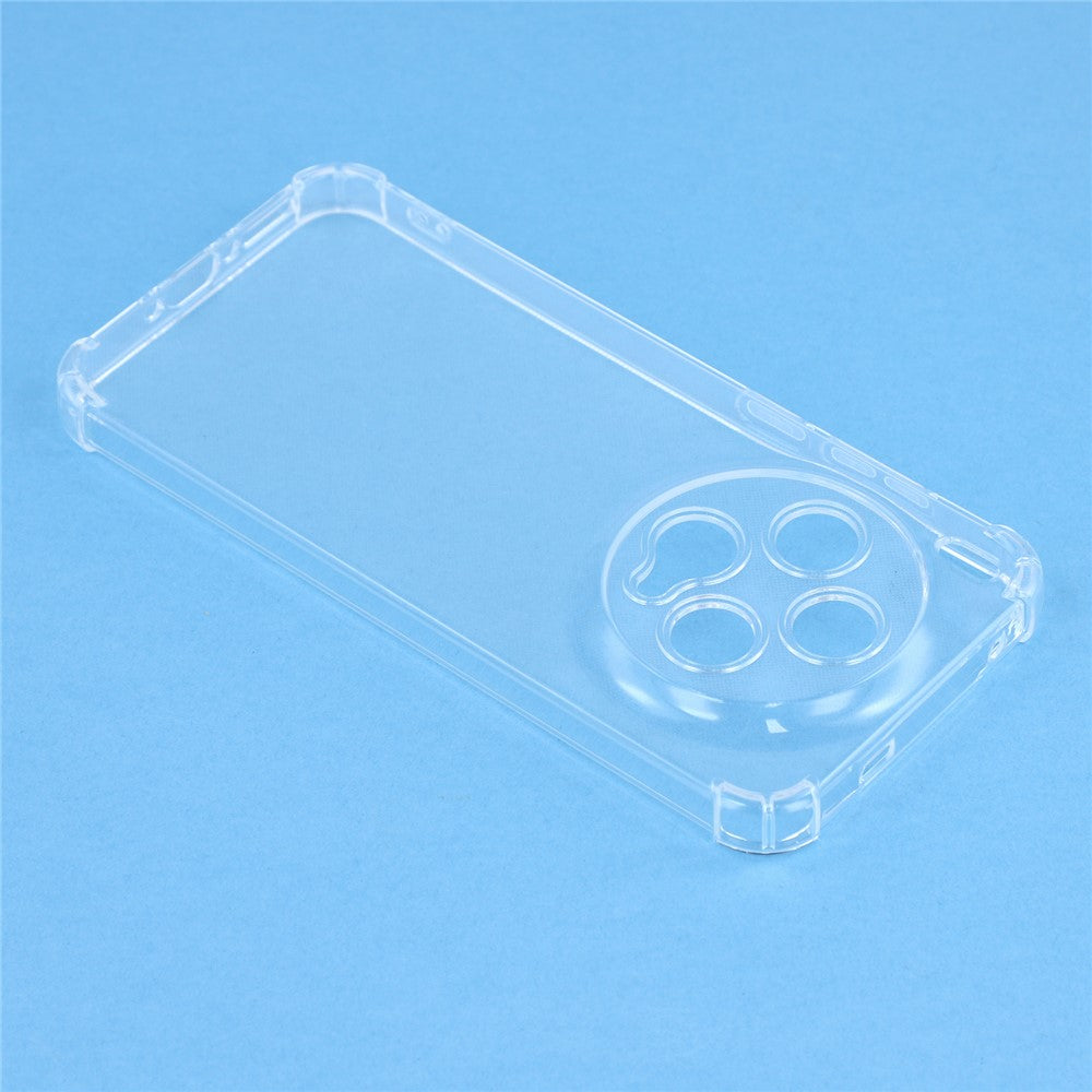 For vivo X300s 5G TPU Case Reinforced Corners Drop-proof Phone Cover - Transparent