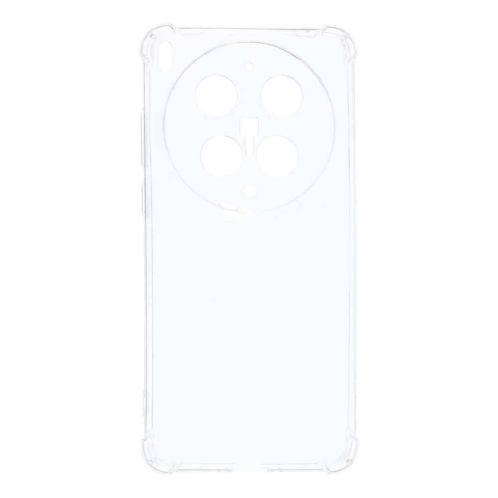 For vivo X300 Ultra 5G TPU Case Reinforced Corners Drop-proof Phone Cover - Transparent