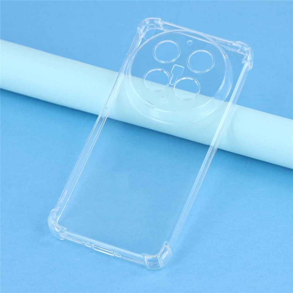 For vivo X300 Ultra 5G TPU Case Reinforced Corners Drop-proof Phone Cover - Transparent