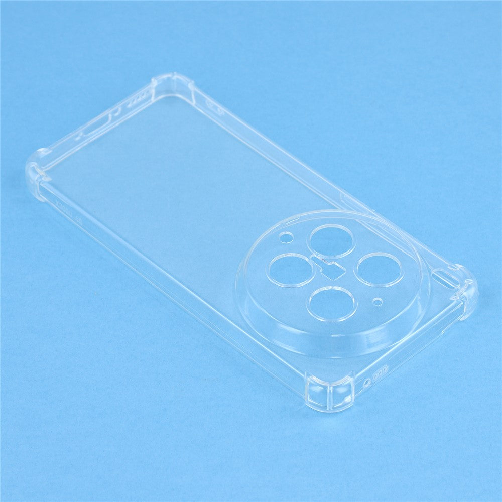 For vivo X300 Ultra 5G TPU Case Reinforced Corners Drop-proof Phone Cover - Transparent