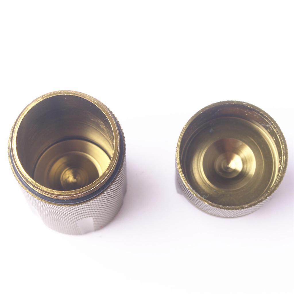 Survival Pill Box Case Waterproof Aluminum Holder Container Medicine Capsule Green