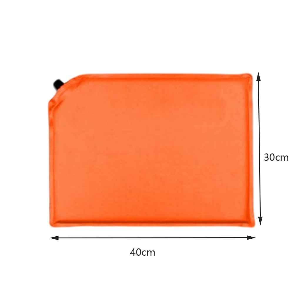 Self-Inflating Seat Cushion Lightweight Portable Mat with Storage Bag Yellow