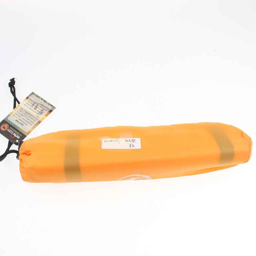 Self-Inflating Seat Cushion Lightweight Portable Mat with Storage Bag Yellow