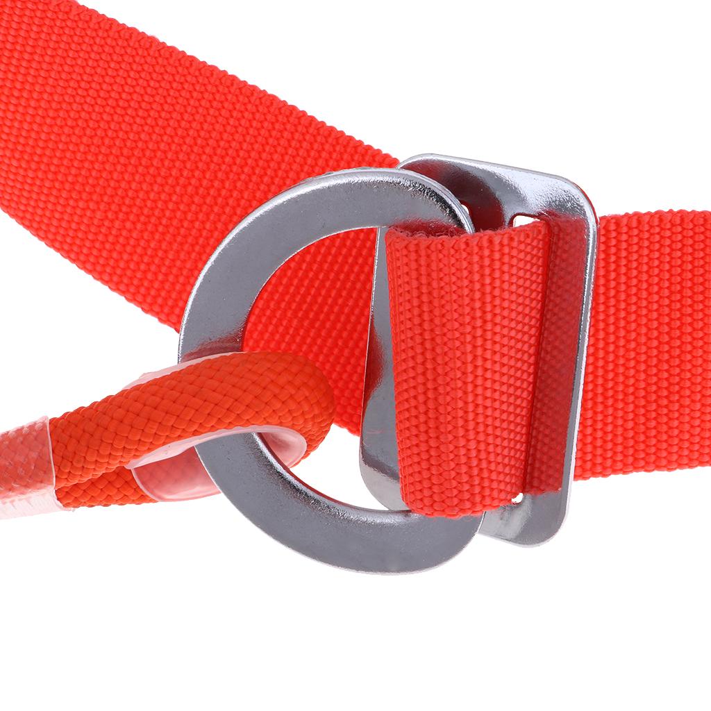 Rock Climbing Protection Harness Belt Safe Strap Landyard 3m medium hook
