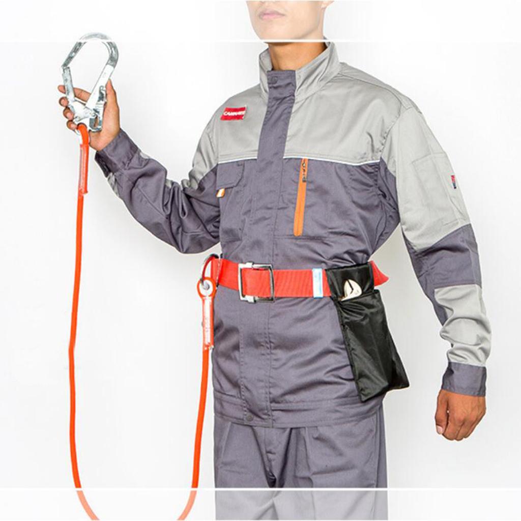 Rock Climbing Protection Harness Belt Safe Strap Landyard 3m medium hook