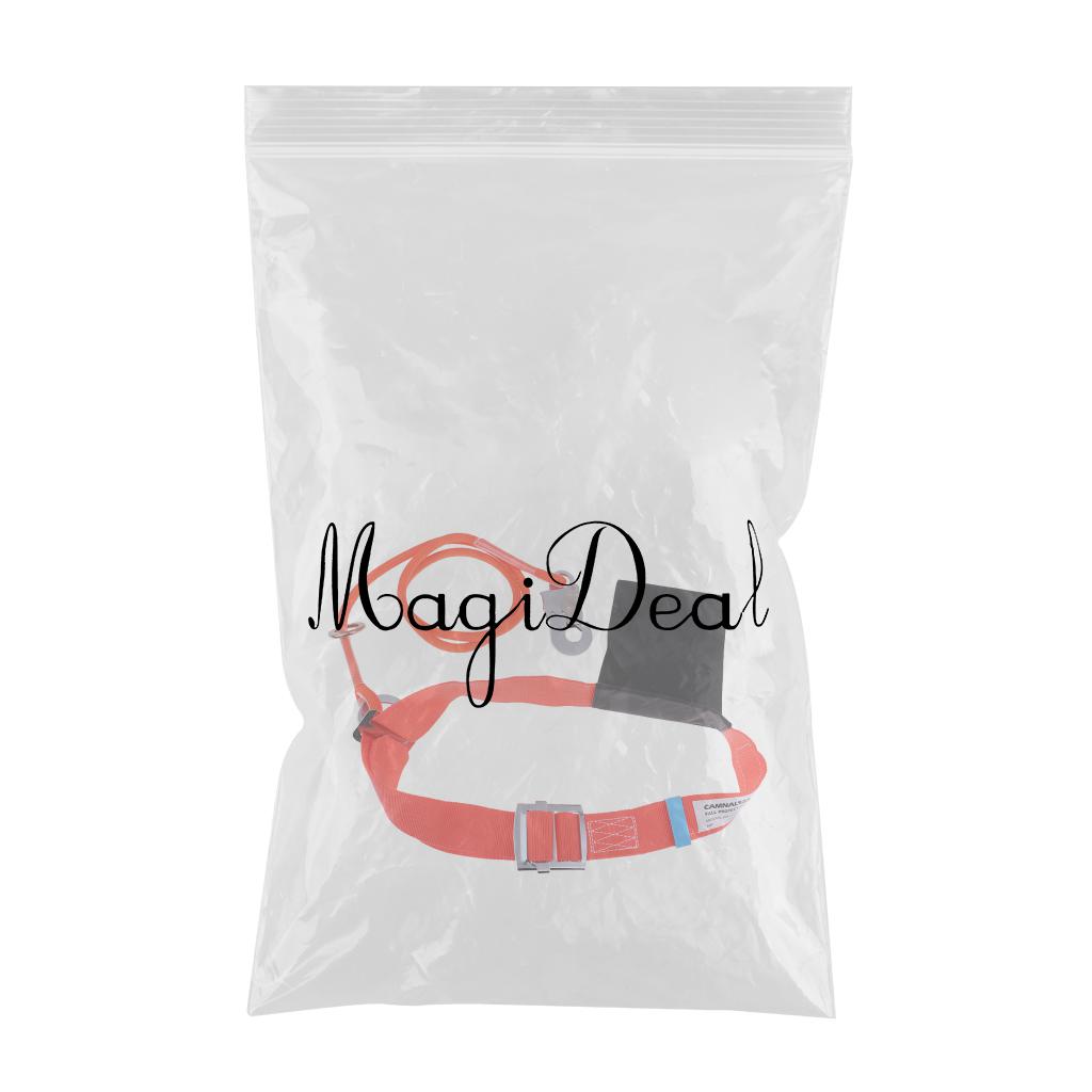 Rock Climbing Protection Harness Belt Safe Strap Landyard 3m medium hook
