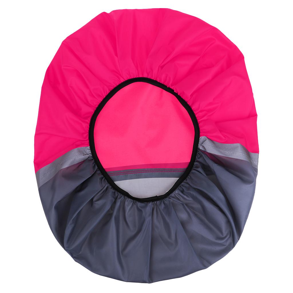 Waterproof Dust Rain Cover Travel Hiking Backpack Camping Rucksack Bag M Pink
