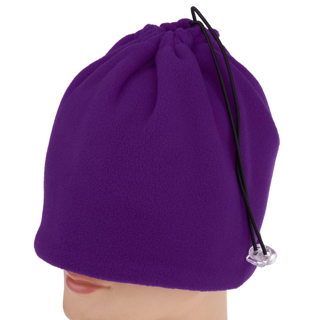 Tube Scarf Bandana Head Mask Cap Neck Gaiter Snood Headwear Beanie Violet