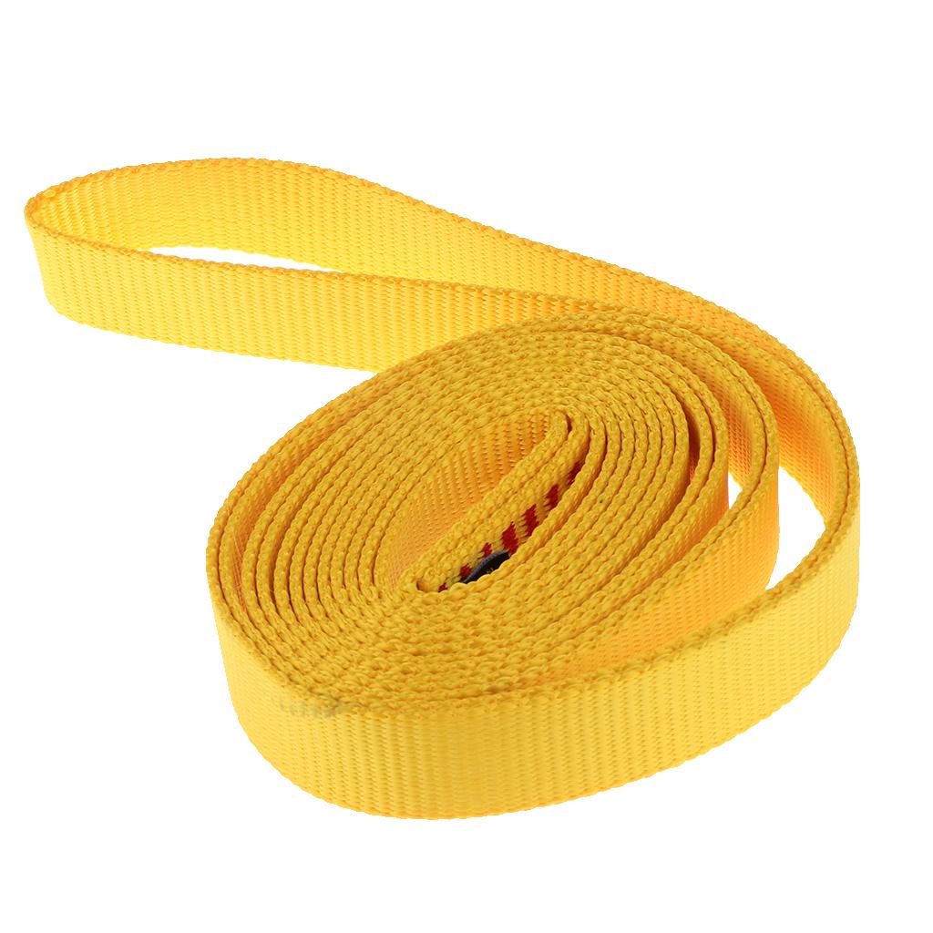 23KN Climbing Sling Fall Protection Rescue Safety Webbing Strap Belt Rope 180cm
