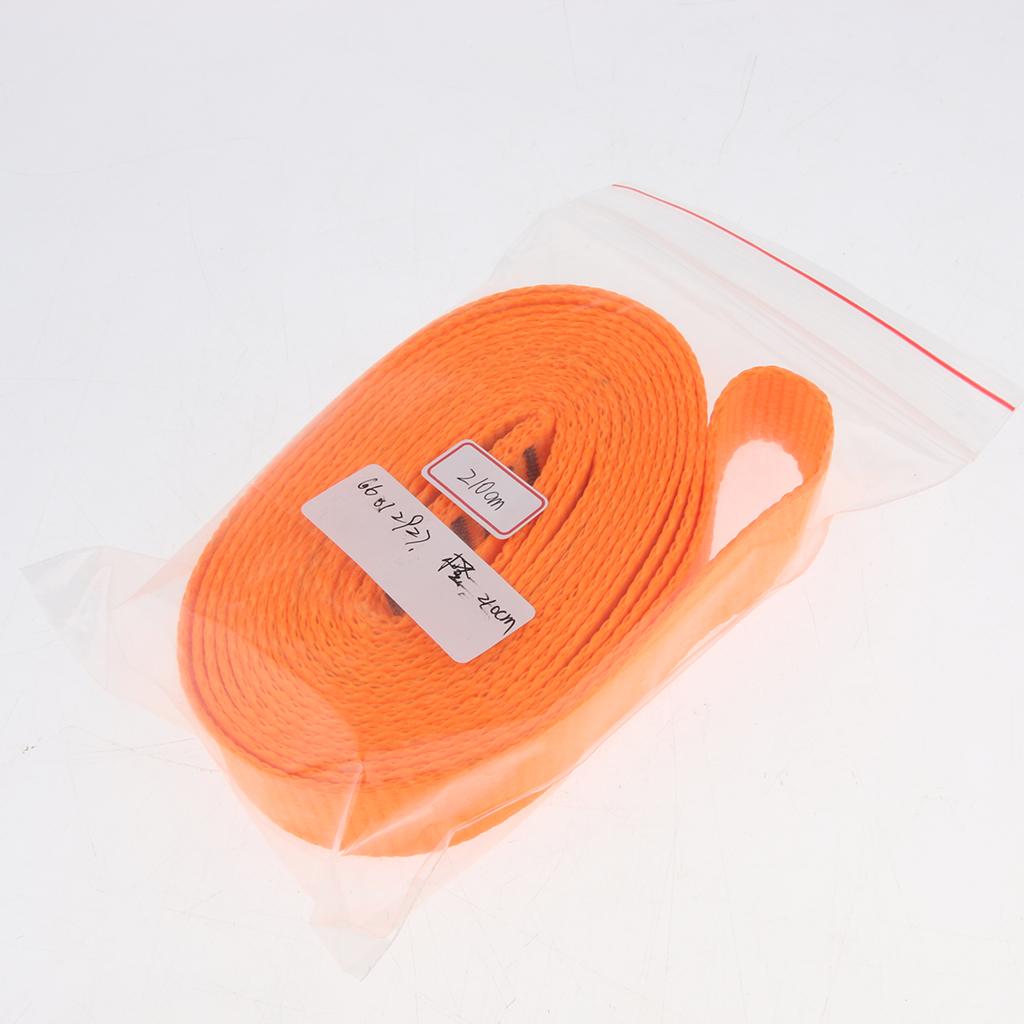 23KN Climbing Sling Fall Protection Rescue Safety Webbing Strap Belt Rope 210cm