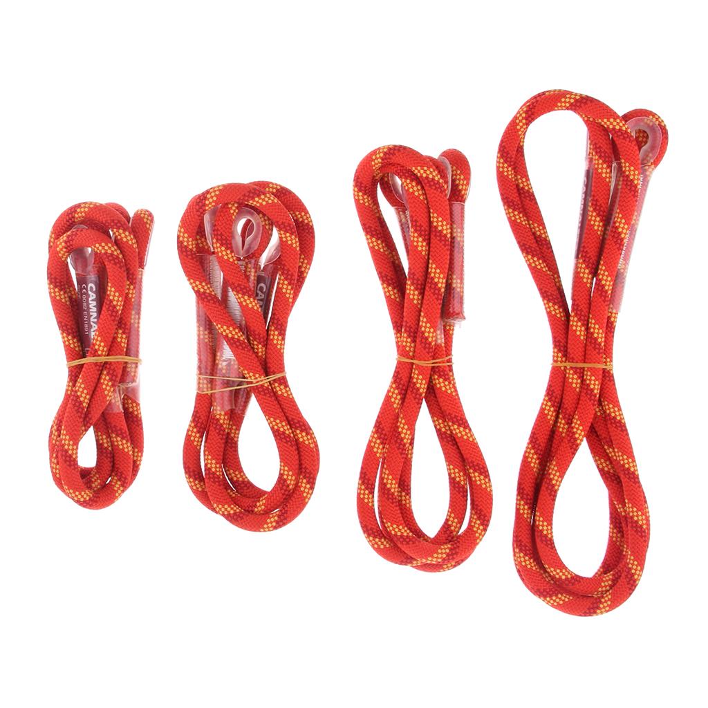10.5mm Rock Climbing Nylon Pre-sewn Eye-to-Eye Prusik Loop Cord Rope 80cm