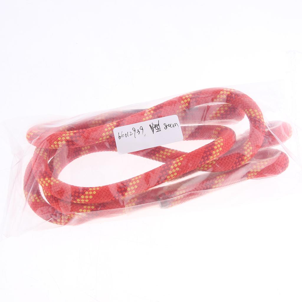 10.5mm Rock Climbing Nylon Pre-sewn Eye-to-Eye Prusik Loop Cord Rope 80cm