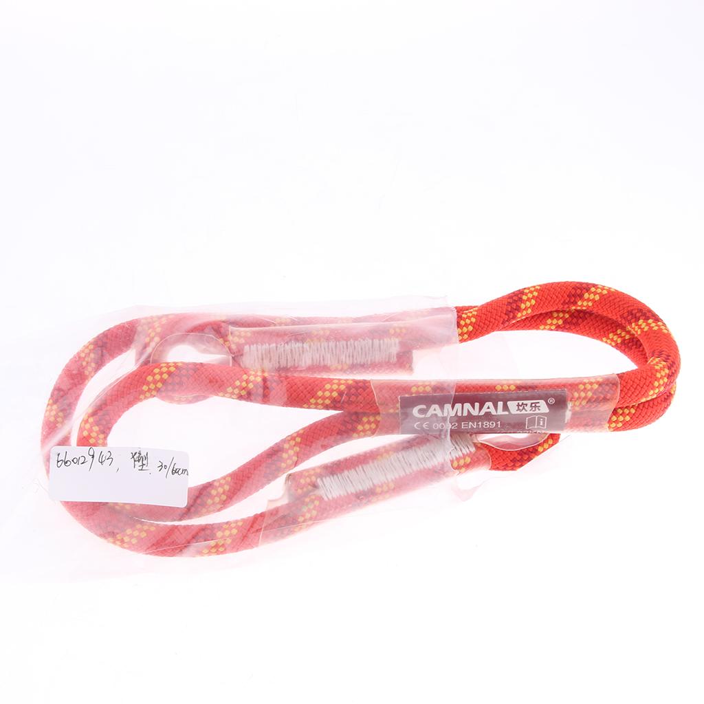 Outdoor Rock Climbing Nylon Pre-sewn Eye-to-Eye Prusik Loop Cord Rope 22KN