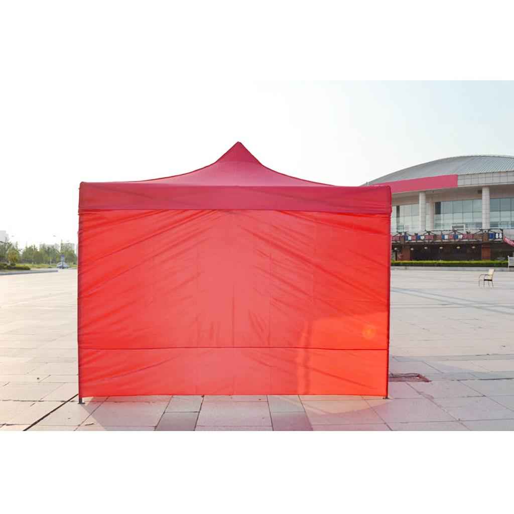 Waterproof Instant Canopy Tent Sidewall Sun Shade Shelter Red A 190x290cm
