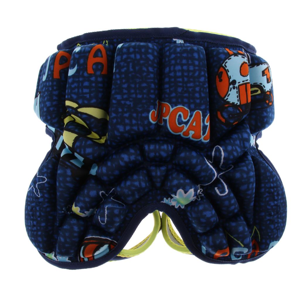 3D Protection Hip EVA Short Protective Guard Pad Skiing Skating Snowboard S Blue