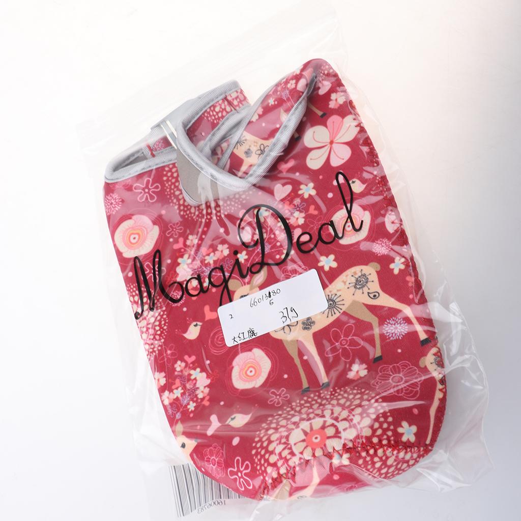 Tumbler Carrier Holder Pouch For 30oz Vacuum Travel Insulated Mug Red Deer 