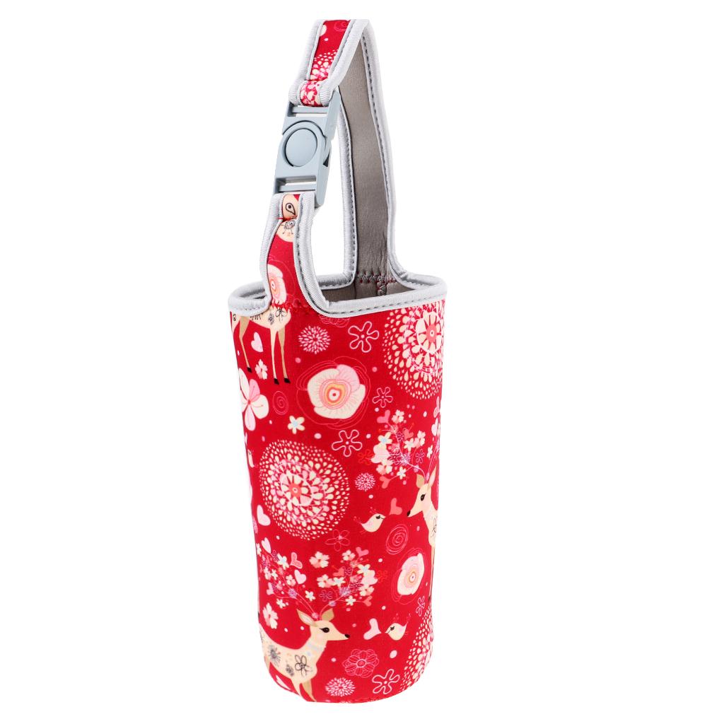 Tumbler Carrier Holder Pouch For 30oz Vacuum Travel Insulated Mug Red Deer 