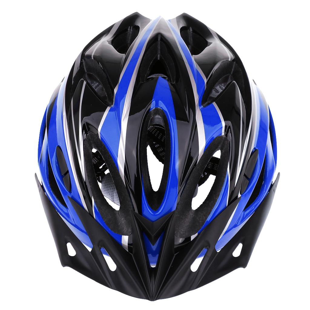 Adults Safety Helmet for Cycling Roller Inline Skating Biking Blue Black