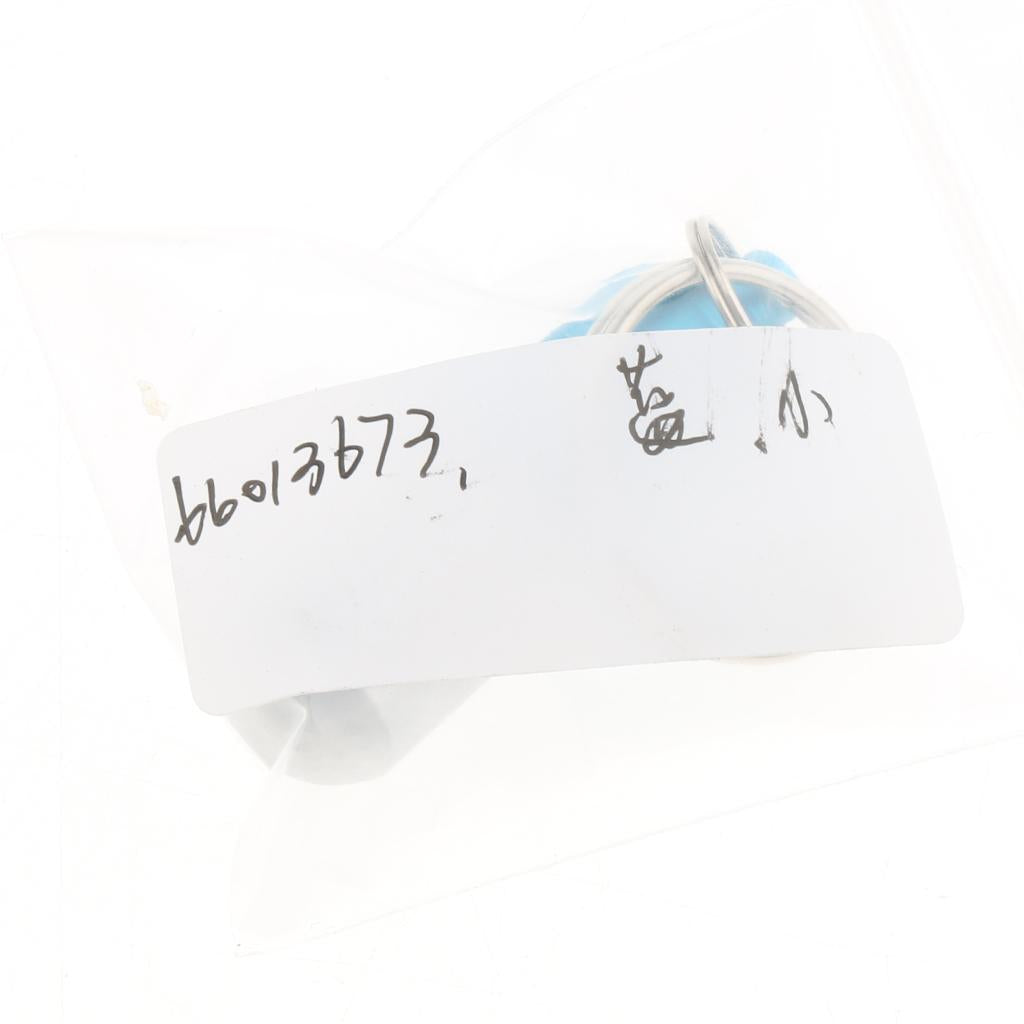 Waterproof Aluminum Pill Storage Box Keychain Capsule Tablet Bottle Blue S