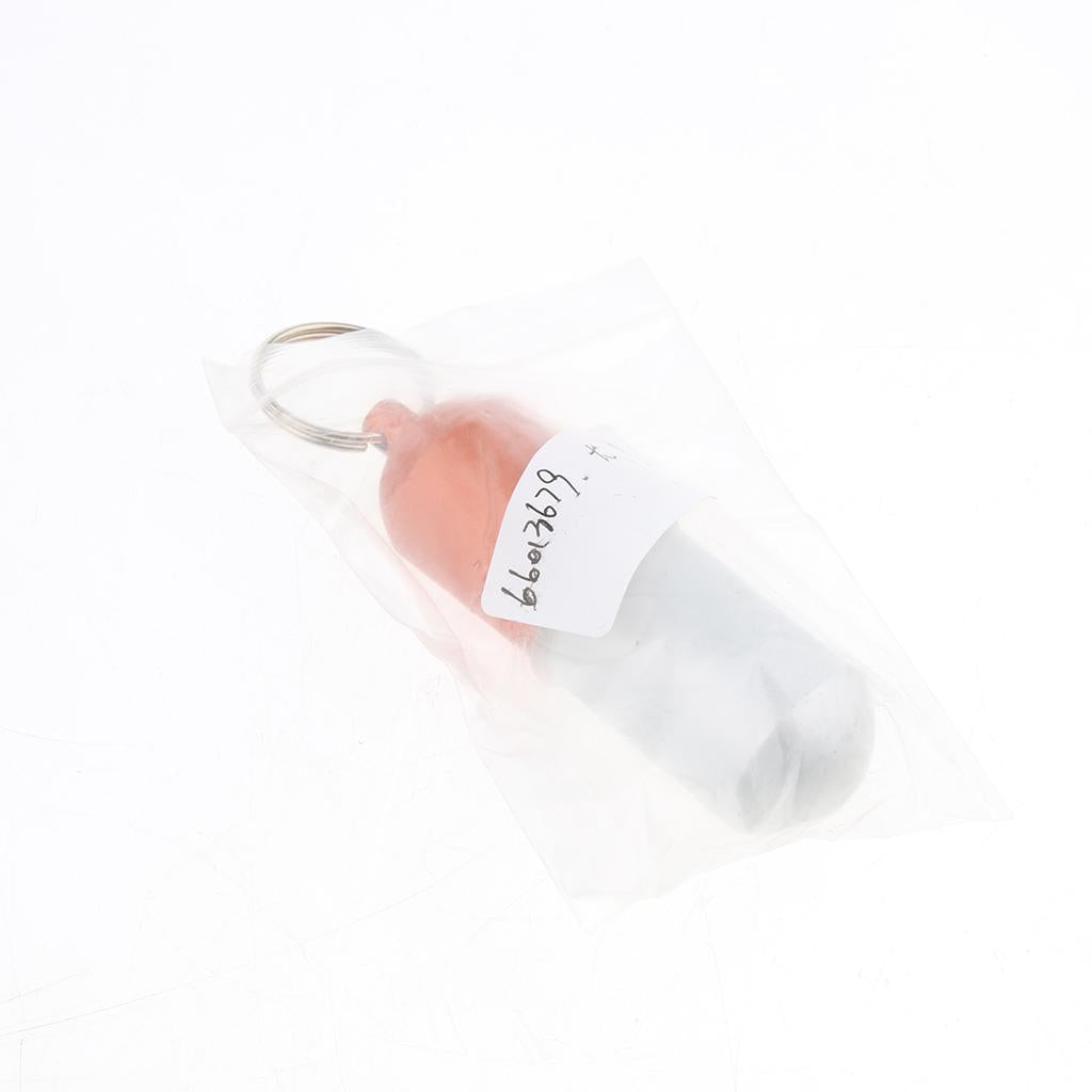 Waterproof Aluminum Pill Storage Box Keychain Capsule Tablet Bottle Orange L