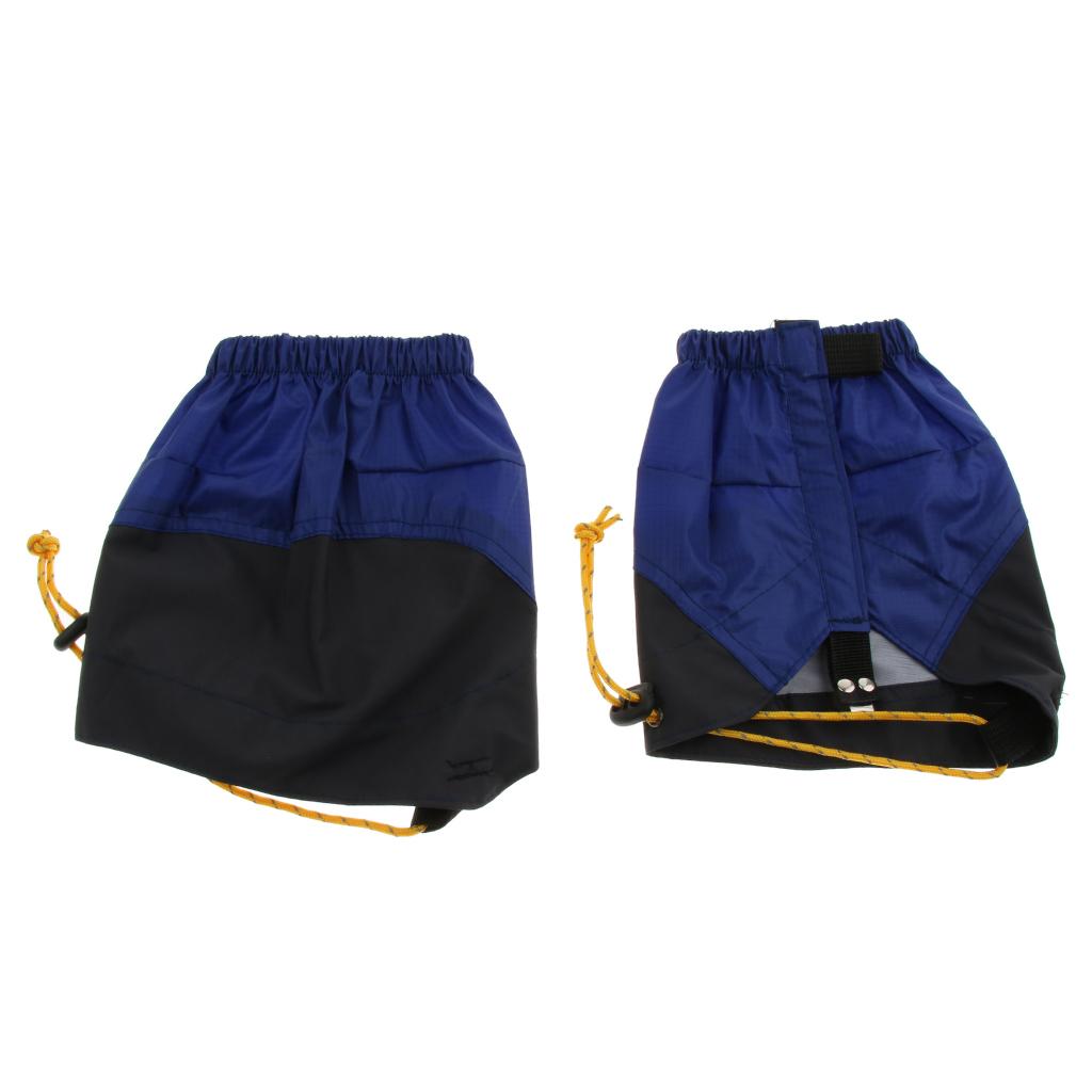 Outdoor Hiking Walking Climbing Hunting Snow Legging Leg Gaiters blue