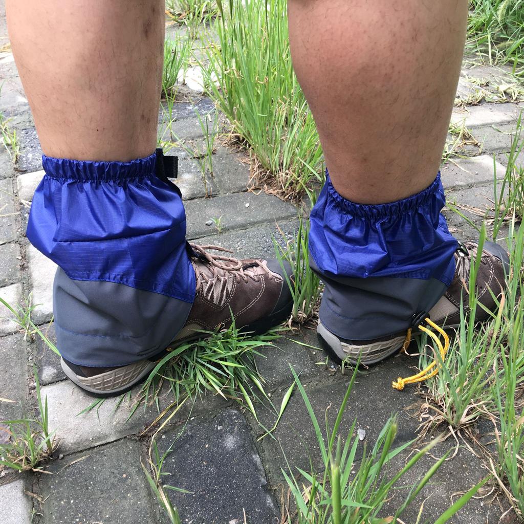 Outdoor Hiking Walking Climbing Hunting Snow Legging Leg Gaiters blue