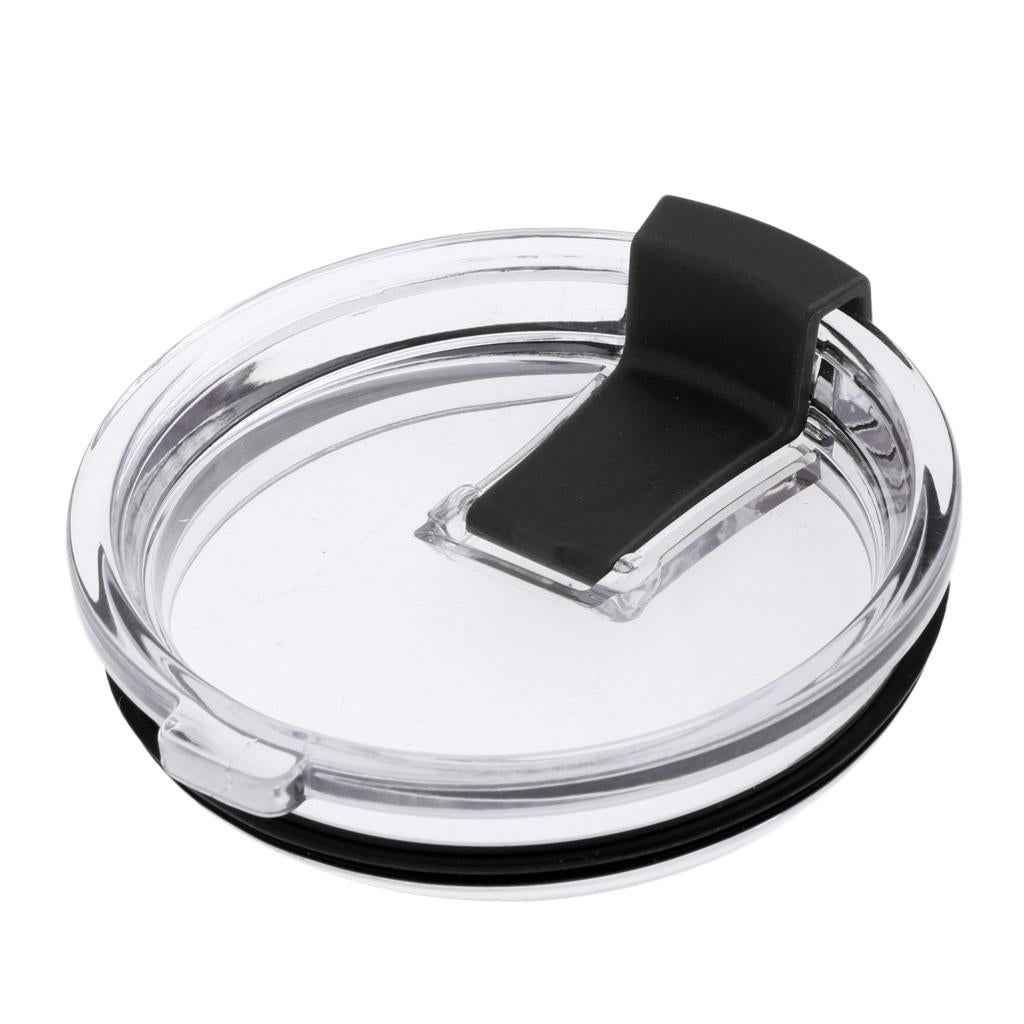 Tumbler Replacement Lids, Spill Proof and Splash Resistant Lid for Cup 30oz Black