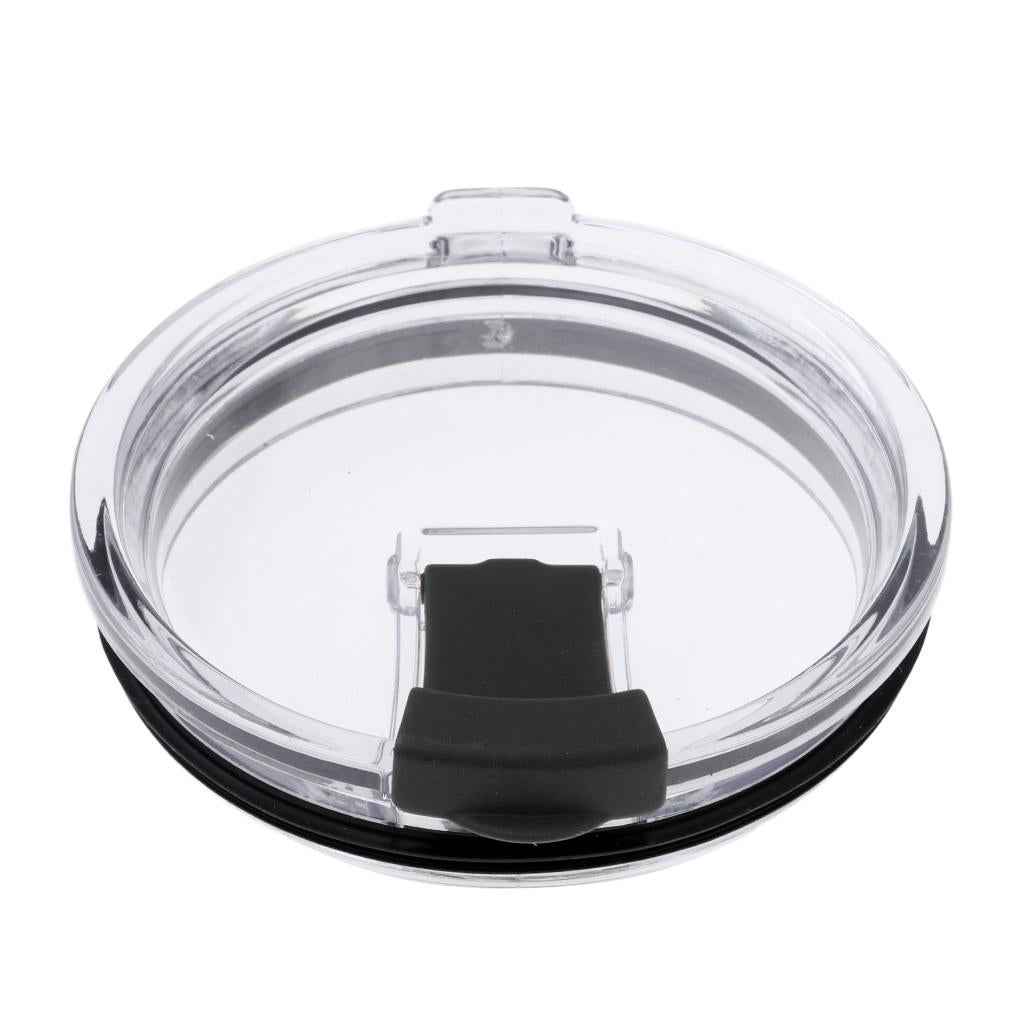 Tumbler Replacement Lids, Spill Proof and Splash Resistant Lid for Cup 30oz Black
