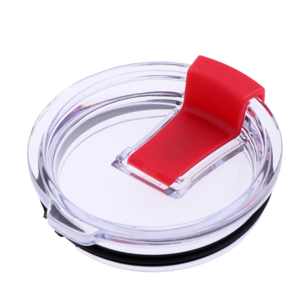 3xTumbler Replacement Lids, Spill Proof and Splash Resistant Lid for Cup 20oz Red