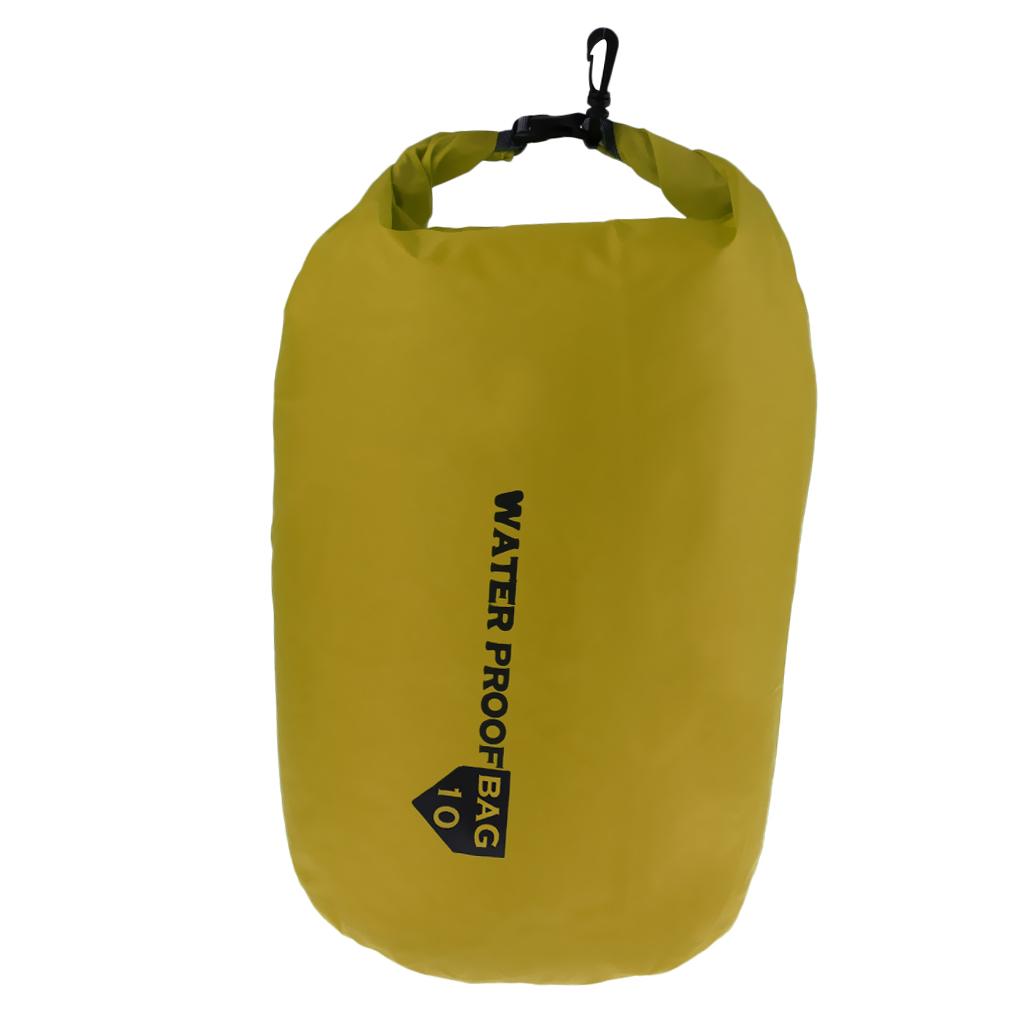 Waterproof Dry Bag Storage Camping Rafting Kayaking Compression Sack  10L Green