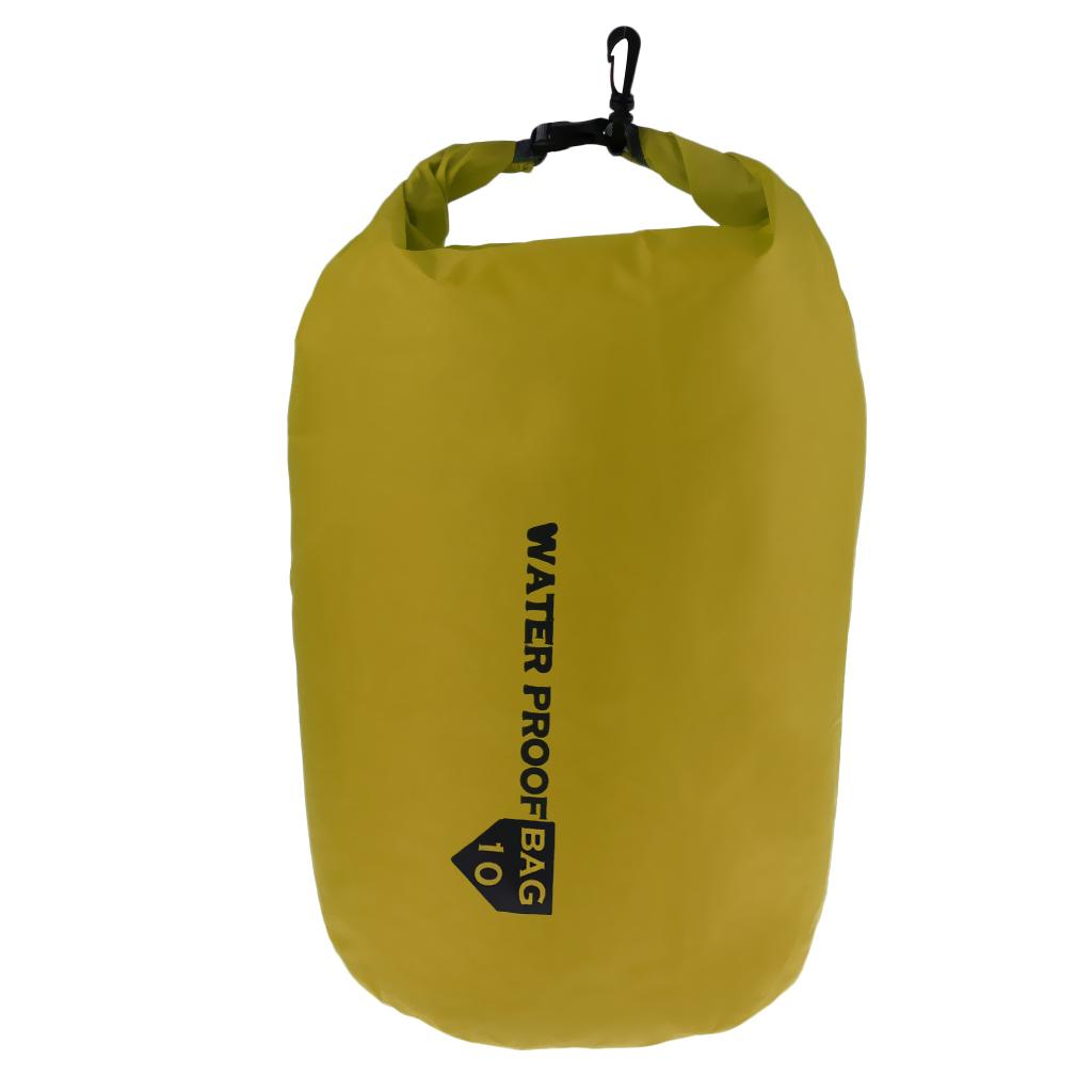Waterproof Dry Bag Storage Camping Rafting Kayaking Compression Sack  10L Green