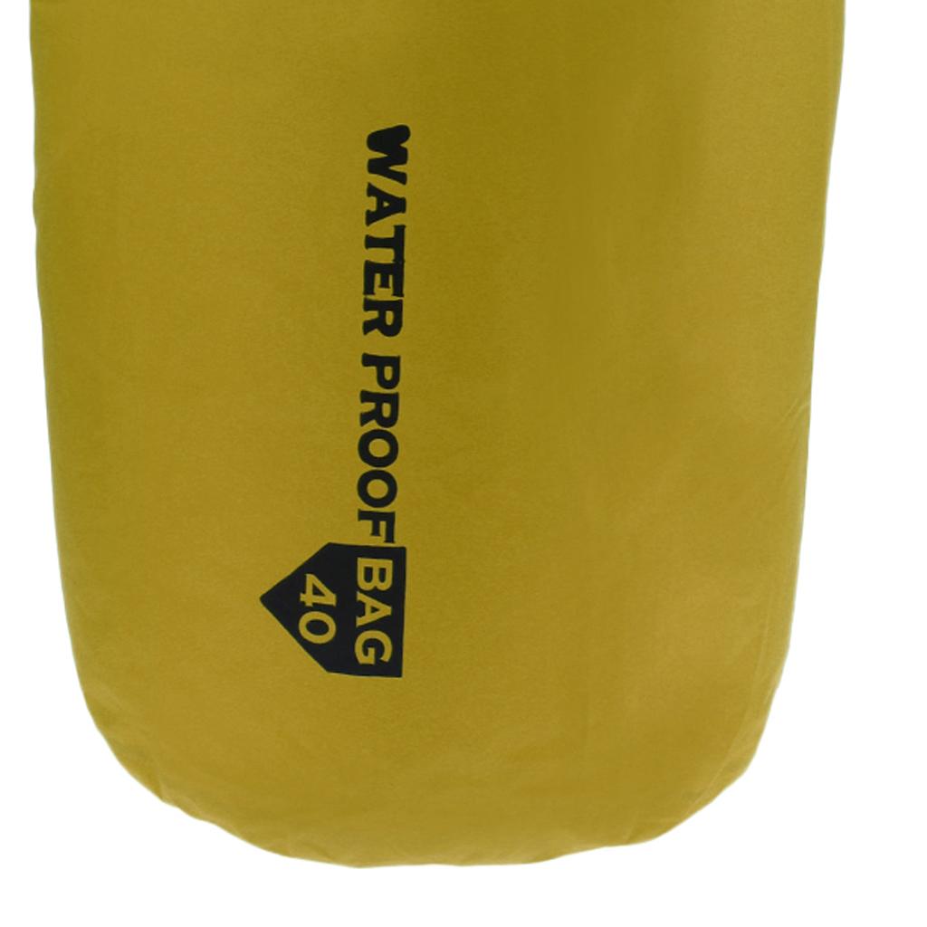 Waterproof Dry Bag Storage Camping Rafting Kayaking Compression Sack  40L Green