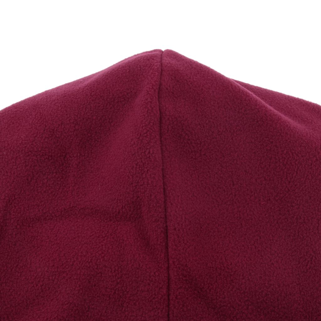 Winter Warm Hat Motorcycle Waterproof Windproof Neck Face Mask Hat Red