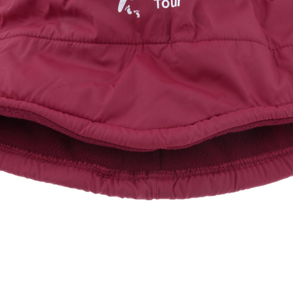 Winter Warm Hat Motorcycle Waterproof Windproof Neck Face Mask Hat Red