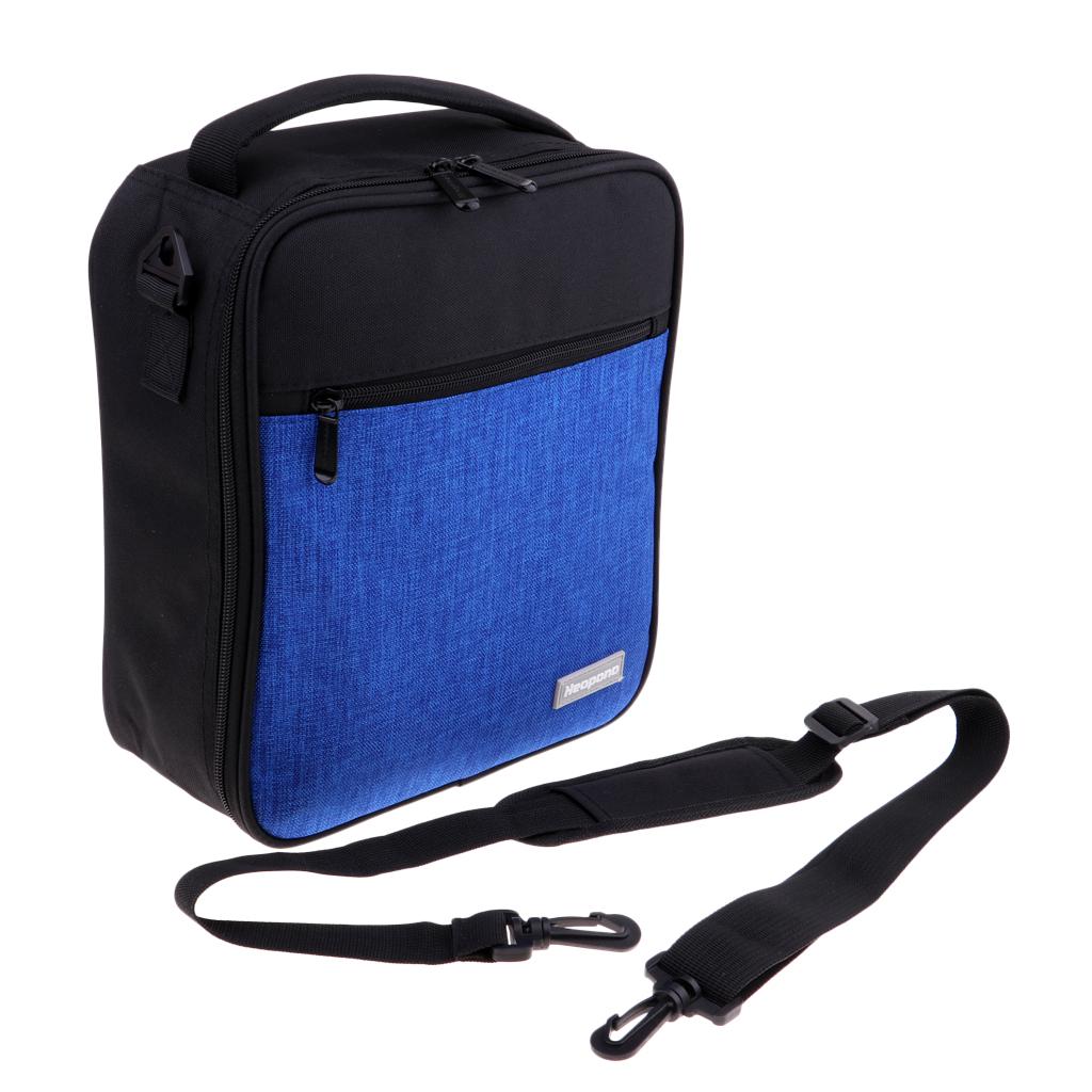 Portable Cooler Bag Insulated Lunch Picnic Backpack Food Thermal Bag Blue